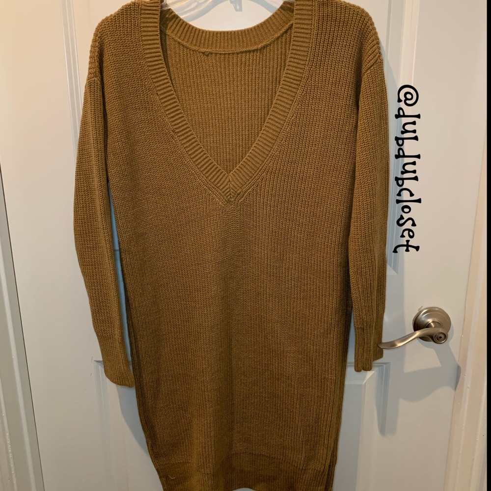 FOREVER 21 MAPLE SWEATER DRESS